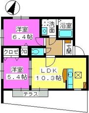 ティアラ麦野の間取り画像