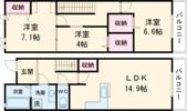D-room大鹿の間取り画像