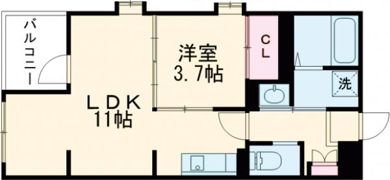 テラーサ壱番館の間取り画像