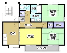 ソレアードIIDA Ⅱの間取り画像