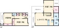 テラーサ壱番館の間取り画像