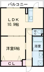 エレガントライフ宝来の間取り画像