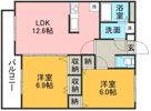 サングローリー津久礼の間取り画像