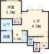 イースエピカAの間取り画像