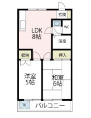 グリーンライフ奥津の間取り画像