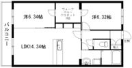 デラパーチェの間取り画像