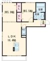 メゾン シュシュの間取り画像