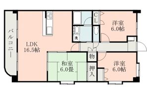 アメニティ光の森の間取り画像
