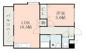 フレスコ桜山の間取り画像