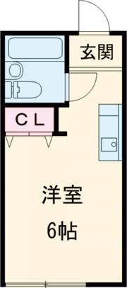 エレガンスハイツⅡの間取り画像
