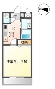アリエッタ赤塚の間取り画像