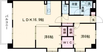 シエル菊陽の間取り画像
