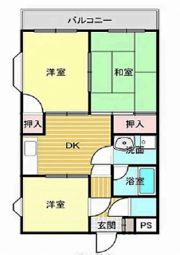 エトワールド宮浦の間取り画像