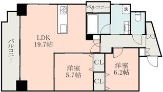 レジダンス・プルミエの間取り画像