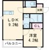 クリサンスの間取り画像