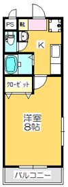 ハイネス郡家の間取り画像