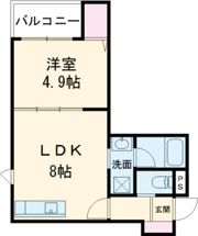 クリサンスの間取り画像