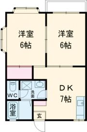 ホワイトシャトルAの間取り画像