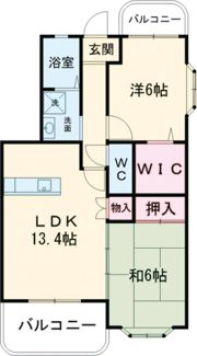 エタニティー帯山の間取り画像