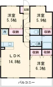 フォルテの間取り画像