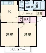 オネストAの間取り画像