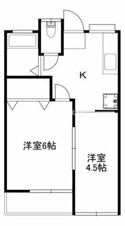 レジデンスパーシモンの間取り画像