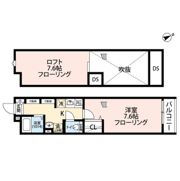 エクセラン馬橋northの間取り画像