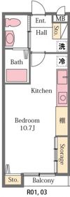 ヴィレッジの間取り画像
