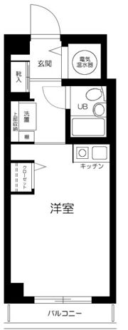 ロイヤルレゾンの間取り画像