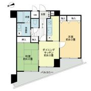 ライオンズマンション姫路の間取り画像