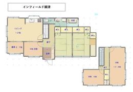 インフィールド綱津の間取り画像