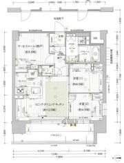 プレサンス ロジェ 岡山駅元町の間取り画像
