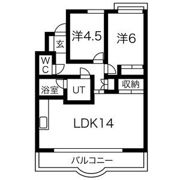 庄内パークハイツの間取り画像
