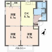 グリーンヒルズCの間取り画像