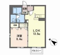 シャーメゾン米ヶ袋の間取り画像