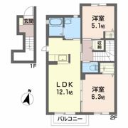 メゾンドクレールの間取り画像