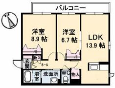 シャーメゾンKOGOの間取り画像