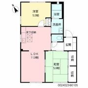 AXIS－II B棟の間取り画像