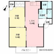 ソレイユ A棟の間取り画像