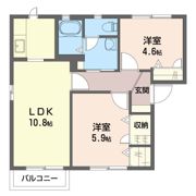 ウインズ・ベルAの間取り画像