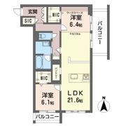 BETON AJURE せせらぎの間取り画像