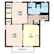 レイクドエルの間取り画像