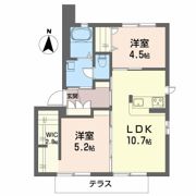 フォレストコートBの間取り画像