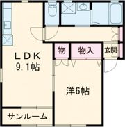 グランビル小針の間取り画像
