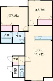 ルミネンス・ユーⅡの間取り画像