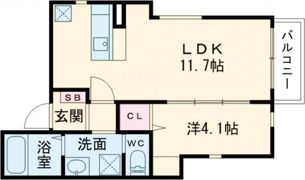 グリーンティエラ三井寺の間取り画像
