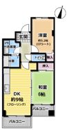 ドリームハイツ南林間の間取り画像