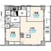 THE LOUNGE LINEAR GATEの間取り画像