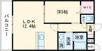 レオサークル菊陽の間取り画像