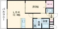レオサークル菊陽の間取り画像